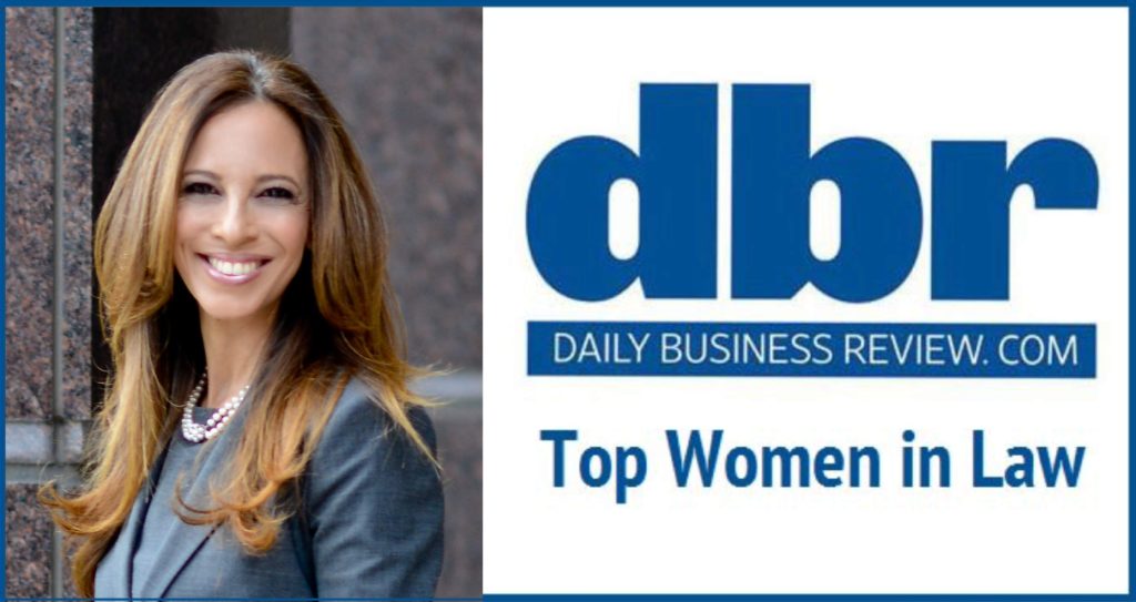 Michelle Suskauer Recognized by the Daily Business Review as One of 10 Top Women In Law